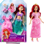 Ariel Poupée Transformation De Sirène À Princesse Original MATTEL HMG49