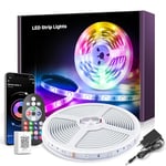 Mexllex Ruban LED 30M, Led Chambre Bleutooth Bande Led Multicolore,RGB Lumiere Led avec Télécommande,Contrôlé par APP du Smartphone, pour Chambre, Maison Cuisine, Mariage, Fête