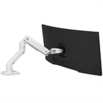 698833054491 Ergotron HX DESK SINGLE MONITORARM WHITE/42IN 9-19KG TILT 75 MIS-D 