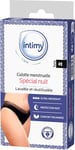 Intimy Care - Culotte Menstruelle Spécial Nuit- Taille 42 - Ultra-Absorbante - Lavable et Réutilisable - Protection Nuit - Confort Polyamide - Lavable en machine