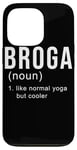 iPhone 13 Pro Broga yoga for real Men matching bros Namaste Boys Bromance Case