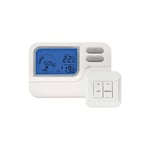 Ambiance - Thermostat hebdomadaire programmable radio, sans fil, chauffage et climatisation