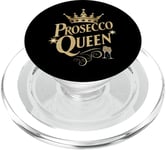 Prosecco Bubbling Wine Princess Queen PopSockets PopGrip for MagSafe