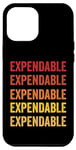 Coque pour iPhone 14 Plus Définition consommable, Expendable