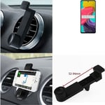 For Samsung Galaxy M53 5G Air Vent Mount car holder bracket ventillation clamp