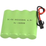 4,8v 2400mah Ni-batteripaket Rc-leksak Elektrisk belysning Aa 4,8 V 2400 batteri för Rc-leksaker