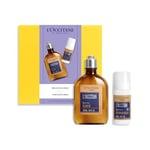 L'Occitane - Coffret Homme L'Occitan - Gel Douche Corps & Cheveux et Déodorant Roll-on - Fabriqué en France