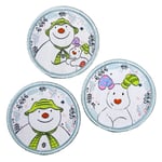 Snowman and Snowdog Sew On Patch Set (häftad, eng)