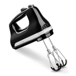 KitchenAid 6 Speed Hand Mixer Flex Edge Onyx Black