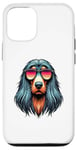 Coque pour iPhone 12/12 Pro Rétro Lunettes De Soleil Afghan Hound Balkh Hound