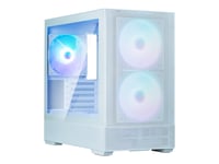 Zalman P30 Air - Mt - Micro Atx - Sidepanel Med Vindu (Herdet Glass) - Ingen Strømforsyning - Hvit - Usb/Lyd