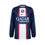 Paris Saint - Germain Men's PSG M Nk Df Stad JSY Ls Hm T-Shirt, Midnight Navy/White/Midnight Navy, M