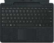 Microsoft Microsoft Surface Pro9/10 Typecover With Slim Pen Storage Comm Black Eng Int Cee