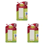 Command Multi-Pack de 6 Languettes Accroche Tableaux Grand Modèle, 17206-6, Blanc (Lot de 3)