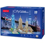 CUBICFUN 3D-pussel Stadslinje New York City