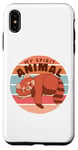 iPhone XS Max Red panda spirit animal cute animal relaxed peaceful cozy Case