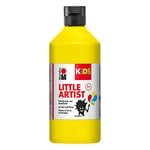 Marabu 03050075019-KiDS Little, Peinture pour Artistes et travaux manuels, Jaune, 500 ML, végétalien, séchage Rapide, pour Enfants à partir de 3 Ans, 03050075019, Yellow