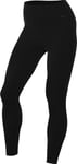 Nike Tights W NK TF Go HR 7/8 Tght, Black/Black, FB8848-010, 2XS