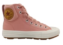 Chaussures Féminin Converse Chuck 271711C de Tennis Casual Confortable Rose Cuir