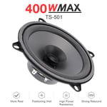 PC. 5 pouces 400W voiture haut-parleur coaxial porte de voiture Auto Audio stéréo gamme complète de fréquences haut-parleurs Hifi nouveau