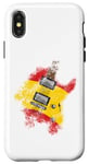 iPhone X/XS Electric Guitar Spanish Flag Spain Guitarist Musician Case