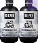 2 PACK Bleach London Silver Shampoo x 250ml