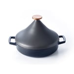 Tajine en fonte émaillée 26 cm Nori 3 L noir Beka