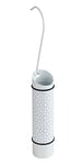 WENKO Saturateur Fleurs - Humidificateur de locaux avec motif pour le radiateur, Acier inoxydable, 5 x 20 x 5 cm, Blanc