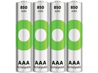 Gp Batteries Recyko+ Uppladdningsbart Aaa-Batteri Nimh 850 Mah 1,2 V 4 St