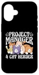 iPhone 16 Project Manager & Cat Herder Lean Kanban Project Management Case