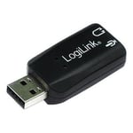 LogiLink USB Soundcard with Virtual 3D Soundeffects - Carte son - stéreo - USB 2.0