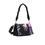 Desigual Accessoires PU à Travers Le Sac de Corps, Femme, Noir, One Size