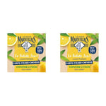 Le Petit Marseillais - Savon Solide Lavant Purifiant 3 en 1 Verveine Citron, Savon Solide Corps Visage Cheveux, 80g (Lot de 2)