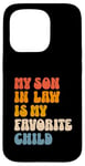 Coque pour iPhone 15 Pro Mon beau-fils est mon enfant préféré Humour familial drôle