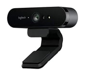 logitech Brio Ultra HD 4K Webcam for Video Conferencing, Recording and Streaming