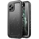 SPORTLINK for iPhone 11 Pro Waterproof Case - Shockproof Heavy Duty Front and Back Cover with [Built in Screen/Camera Protector] 360 Full Body Protective [Dustproof][IP68 Underwater] Black