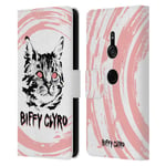 OFFICIAL BIFFY CLYRO GRAPHICS LEATHER BOOK WALLET CASE FOR SONY PHONES 1