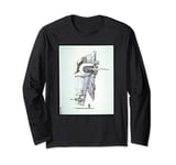 Star Wars Boba Fett Bounty Hunter Ship Concept Art Long Sleeve T-Shirt