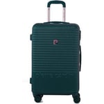 Valise Pierre Cardin  VALISE MOYENNE 60 CM BLEU PETROLE PERLE