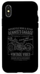 iPhone X/XS Dennis's Garage Motorcycle Design for the Name Dennis Case