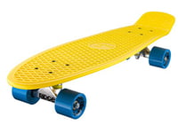 Ridge Retro 27 Skateboard complet Jaune/Bleu 27'' x 7,5'' - 69 cm