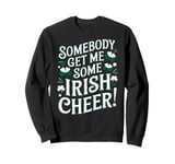 Funny Saint Patricks Day Irish Pride Shamrock Lucky Green Sweatshirt