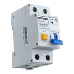 Disjoncteur différentiel avec disjoncteur RCBO 2P B16A AC 30mA FI+LS - Interrupteur combiné Doctorvolt 5583