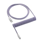 Cablemod Classic Coiled Cable - Rum Raisin 1.5m Usb A Usb C Sort