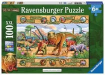 Ravensburger Dinosaurs Xxl100, 100 Styck, Dinosaurier, 6 År