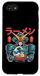 Coque pour iPhone SE (2020) / 7 / 8 Ramen japonais Mecha Robot géant La grande vague Anime