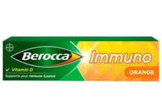 Berocca Immuno Sugar Free Orange Flavour 15 Tablets Food Supplement suger Free