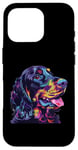 Coque pour iPhone 16 Pro Gordon Setter Pop Art Figurine de race de chien