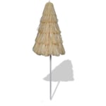 Parasol de plage, Parasol pour Balcon Jardin Plage Terrasse, inclinable style Hawaii OIB2841E