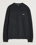 BOSS GREEN Momentum Knitted Crew Neck Dark Blue